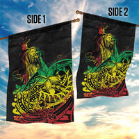 Personalised Reggae Jawaiian Festive Garden Flag Mix Polynesian - Wonder Print Shop