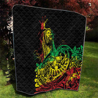 Personalised Reggae Jawaiian Festive Quilt Mix Polynesian - Wonder Print Shop
