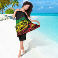 Personalised Reggae Jawaiian Festive Sarong Mix Polynesian - Wonder Print Shop
