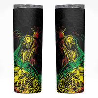 Personalised Reggae Jawaiian Festive Skinny Tumbler Mix Polynesian - Wonder Print Shop