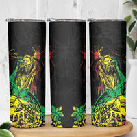 Personalised Reggae Jawaiian Festive Skinny Tumbler Mix Polynesian - Wonder Print Shop