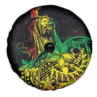 Personalised Reggae Jawaiian Festive Spare Tire Cover Mix Polynesian - Wonder Print Shop