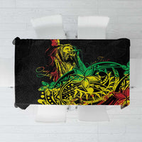 Personalised Reggae Jawaiian Festive Tablecloth Mix Polynesian - Wonder Print Shop