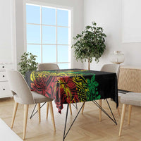 Personalised Reggae Jawaiian Festive Tablecloth Mix Polynesian - Wonder Print Shop