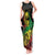 Personalised Reggae Jawaiian Festive Tank Maxi Dress Mix Polynesian - Wonder Print Shop