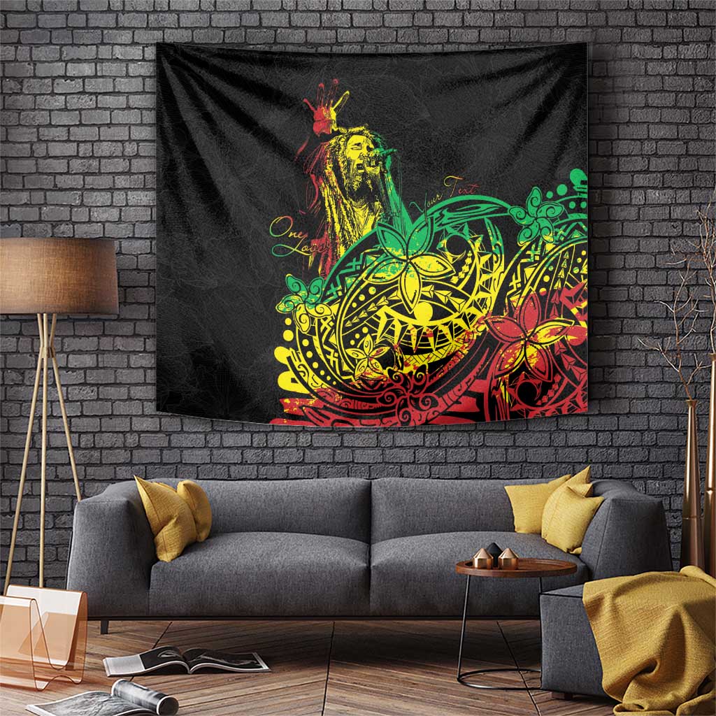 Personalised Reggae Jawaiian Festive Tapestry Mix Polynesian - Wonder Print Shop