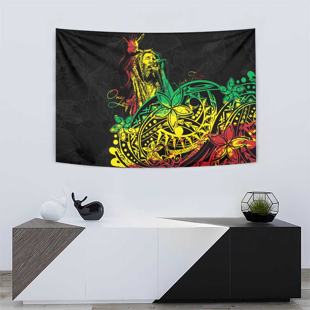 Personalised Reggae Jawaiian Festive Tapestry Mix Polynesian - Wonder Print Shop