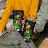 Personalised Reggae Jawaiian Festive Tumbler Cup Mix Polynesian - Wonder Print Shop