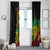 Personalised Reggae Jawaiian Festive Window Curtain Mix Polynesian - Wonder Print Shop