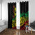 Personalised Reggae Jawaiian Festive Window Curtain Mix Polynesian - Wonder Print Shop