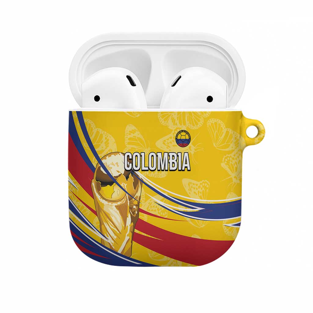 Colombia Football AirPods Case WC2026 Butterflies Inspired
