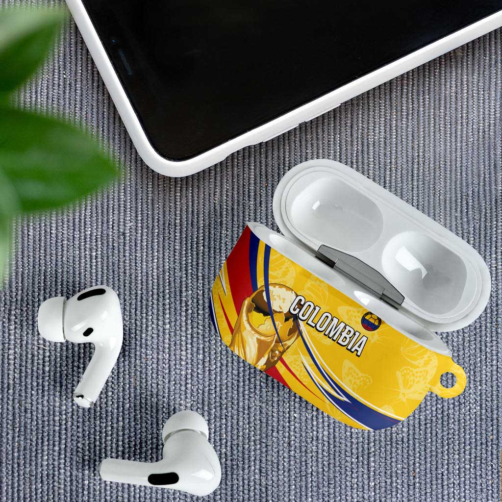 Colombia Football AirPods Case WC2026 Butterflies Inspired