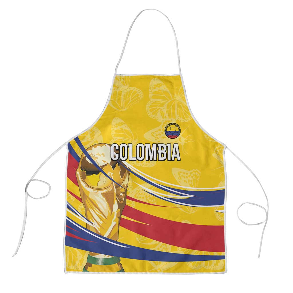 Colombia Football Apron WC2026 Butterflies Inspired
