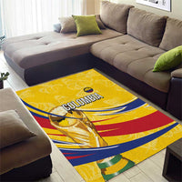 Colombia Football Area Rug WC2026 Butterflies Inspired
