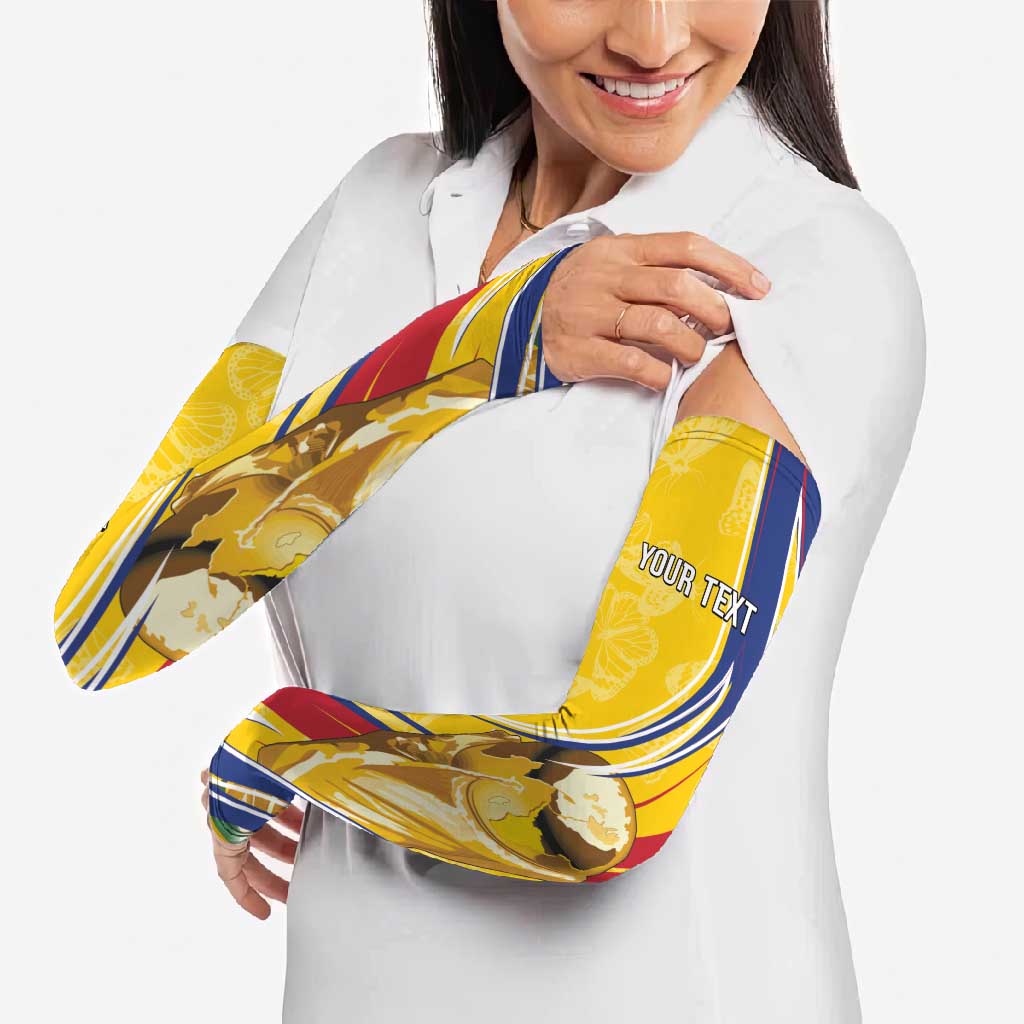 Colombia Football Personalized Arm Sleeves WC2026 Butterflies Inspired