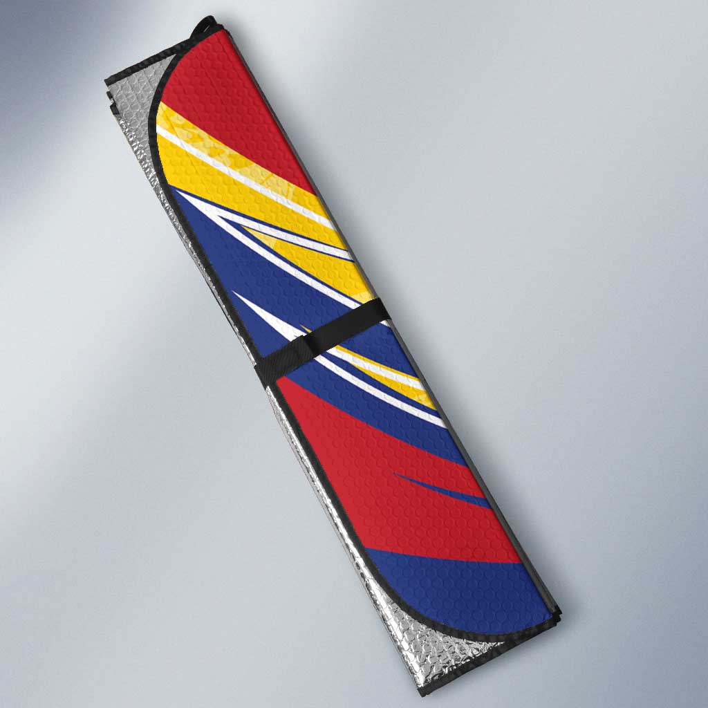 Colombia Football Auto Sun Shade WC2026 Butterflies Inspired