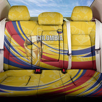 Colombia Football Back Car Seat Cover WC2026 Butterflies Inspired