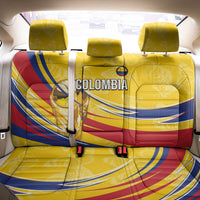 Colombia Football Back Car Seat Cover WC2026 Butterflies Inspired