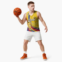 Colombia Football Personalized Basketball Jersey WC2026 Butterflies Inspired