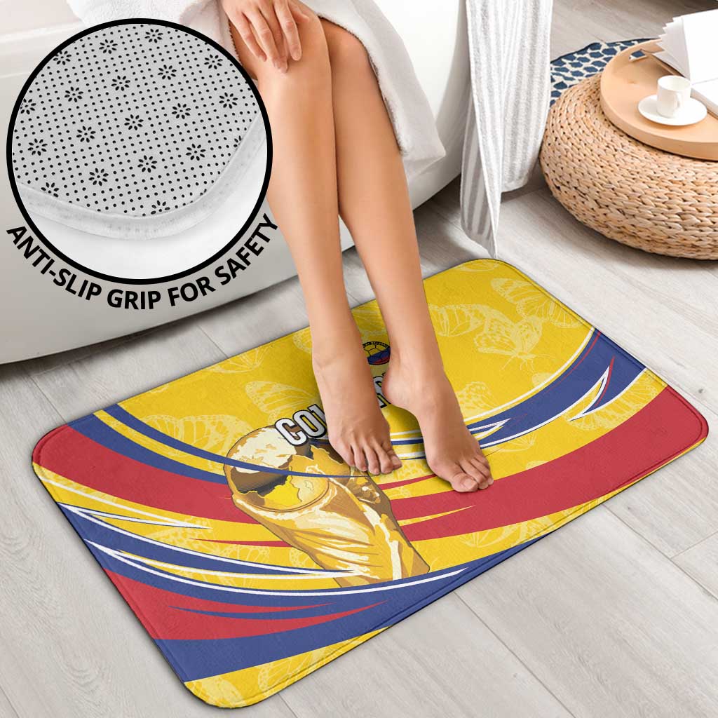 Colombia Football Bathroom Set WC2026 Butterflies Inspired