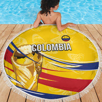 Colombia Football Beach Blanket WC2026 Butterflies Inspired