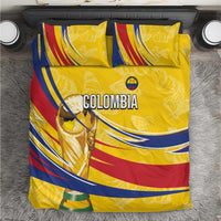 Colombia Football Bedding Set WC2026 Butterflies Inspired