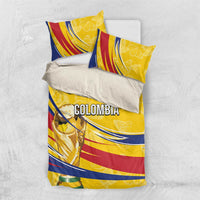 Colombia Football Bedding Set WC2026 Butterflies Inspired