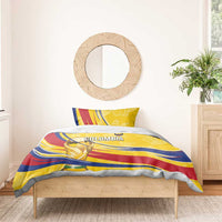 Colombia Football Bedding Set WC2026 Butterflies Inspired
