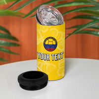 Colombia Football Personalized 4 in 1 Can Cooler Tumbler WC2026 Butterflies Inspired