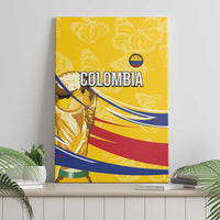 Colombia Football Canvas Wall Art WC2026 Butterflies Inspired