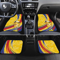 Colombia Football Personalized Car Mats WC2026 Butterflies Inspired