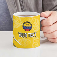 Colombia Football Personalized Ceramic Mug WC2026 Butterflies Inspired