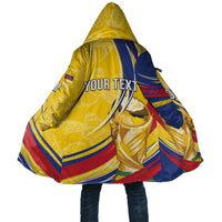Colombia Football Personalized Cloak WC2026 Butterflies Inspired