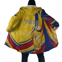 Colombia Football Personalized Cloak WC2026 Butterflies Inspired