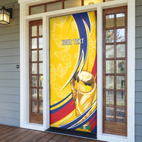 Colombia Football Personalized Door Cover WC2026 Butterflies Inspired