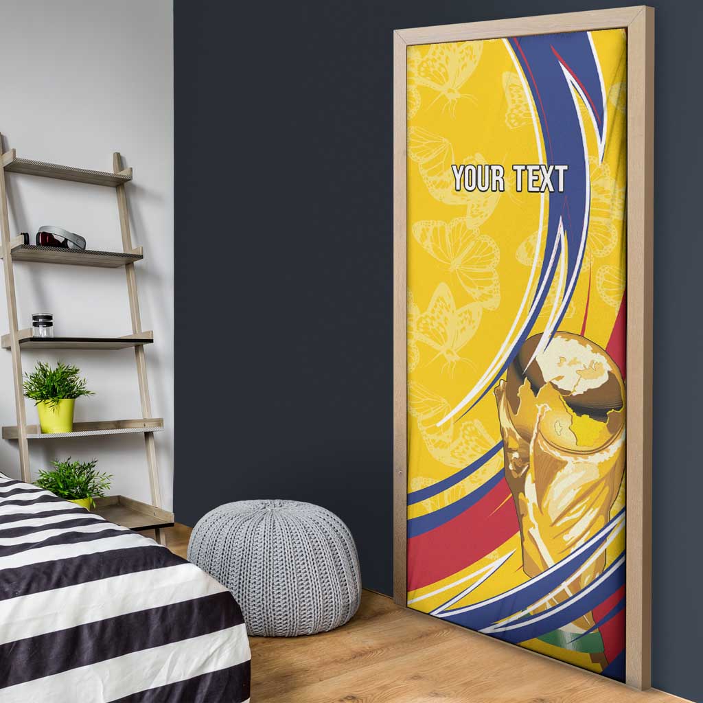Colombia Football Personalized Door Cover WC2026 Butterflies Inspired
