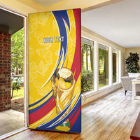 Colombia Football Personalized Door Cover WC2026 Butterflies Inspired