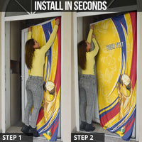 Colombia Football Personalized Door Cover WC2026 Butterflies Inspired
