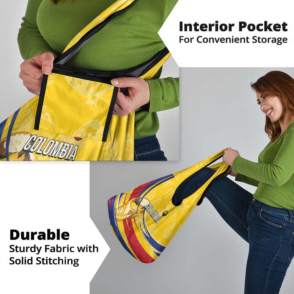 Colombia Football Grocery Bag WC2026 Butterflies Inspired