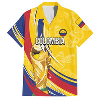 Colombia Football Personalized Hawaiian Shirt WC2026 Butterflies Inspired