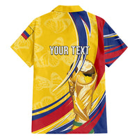 Colombia Football Personalized Hawaiian Shirt WC2026 Butterflies Inspired
