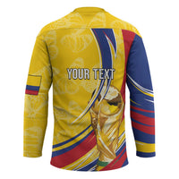 Colombia Football Personalized Hockey Jersey WC2026 Butterflies Inspired