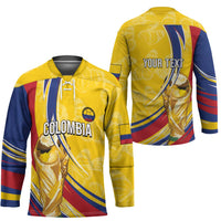 Colombia Football Personalized Hockey Jersey WC2026 Butterflies Inspired