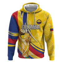 Colombia Football Personalized Hoodie WC2026 Butterflies Inspired