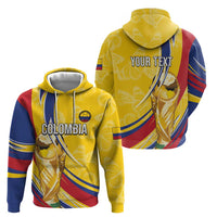 Colombia Football Personalized Hoodie WC2026 Butterflies Inspired