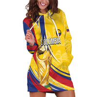 Colombia Football Personalized Hoodie Dress WC2026 Butterflies Inspired