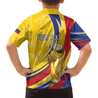 Colombia Football Personalized Kid Hawaiian Shirt WC2026 Butterflies Inspired