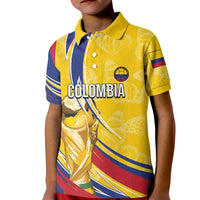 Colombia Football Personalized Kid Polo Shirt WC2026 Butterflies Inspired