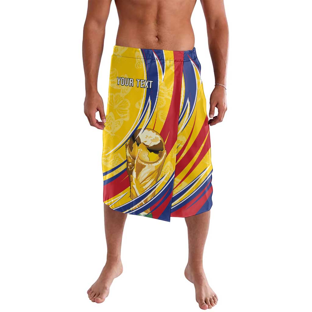 Colombia Football Personalized Lavalava WC2026 Butterflies Inspired