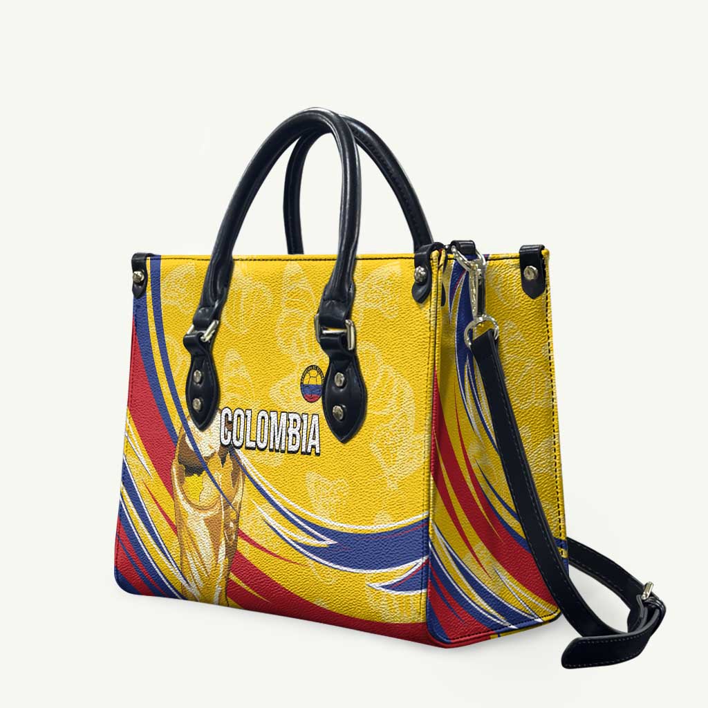 Colombia Football Leather Bag WC2026 Butterflies Inspired